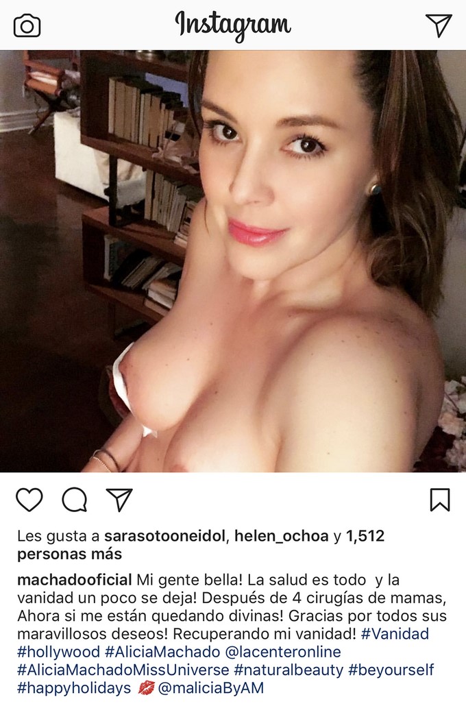 Captura tomada de Instagram: @machadooficial