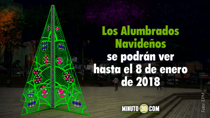 Así se verán los Alumbrados Navideños de EPM en 14 municipios antioqueños