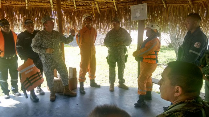 Siguen las labores de búsqueda de los diez desaparecidos en el río Orinoco