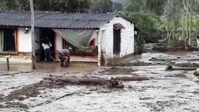 avalancha en Colón, Putumayo
