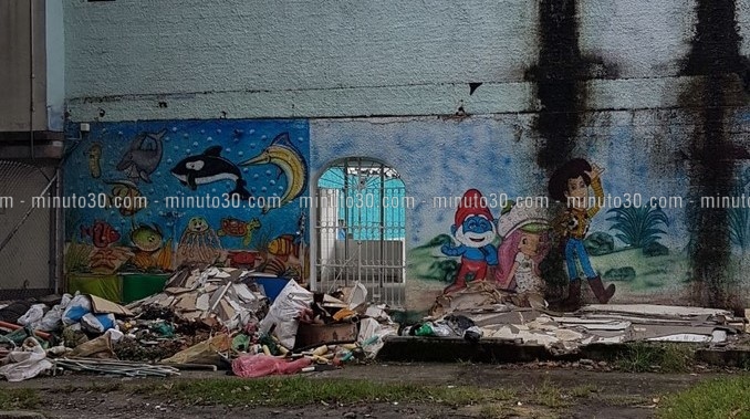 Denuncian que este sector de Calasanz se volvió "un basurero"