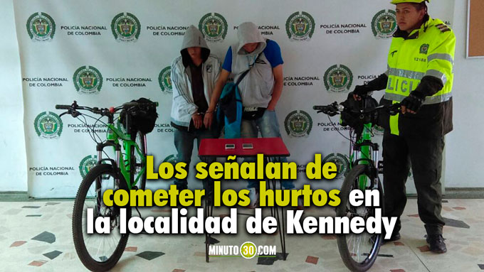 Cayeron 'los Pulpos', señalados de asaltar a los bici usuarios en Bogotá