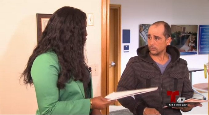 Captura tomada de Telemundo