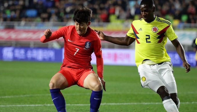 2-1. Colombia paga caros sus errores en defensa ante Corea del Sur 1 colombia corea Copiar