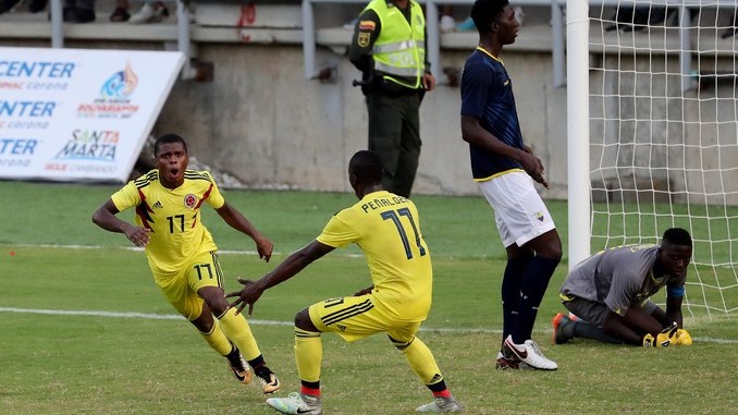Colombia ganó la medalla de oro al vencer a Ecuador en tanda de penaltis 1 colombia ecuador bolivarianos