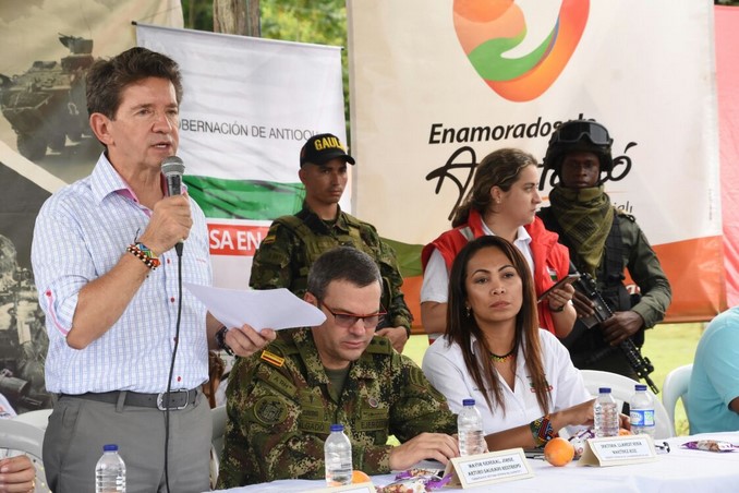 Gobernación entregó 227 viviendas a indígenas de Apartadó, Turbo y Necoclí