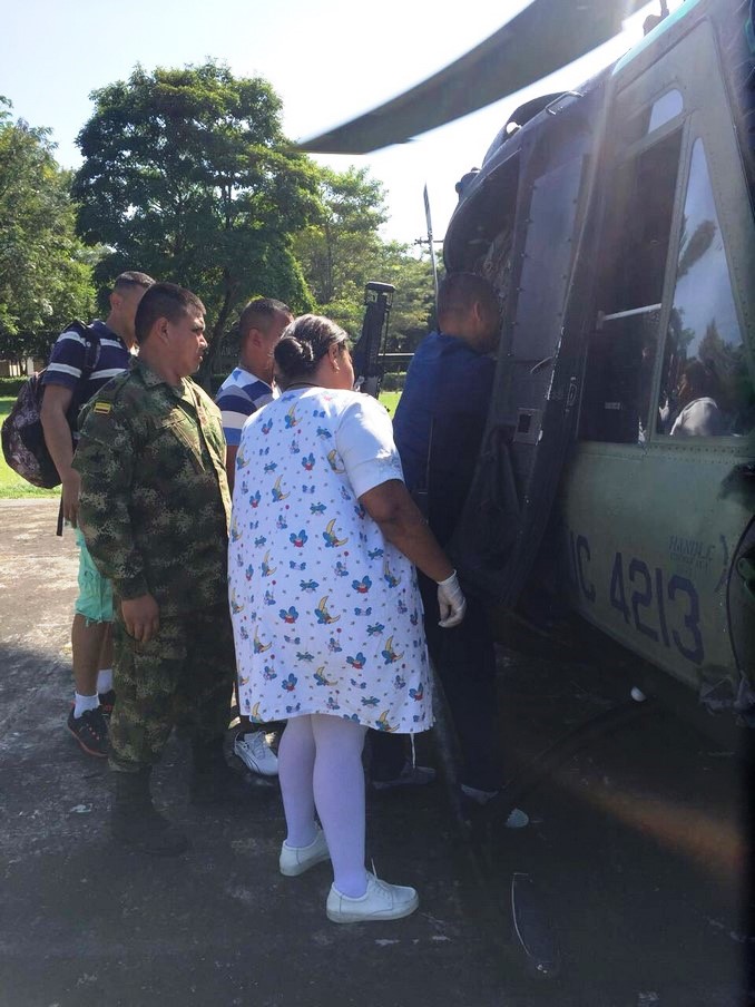 Ejército evacuó a soldado enfermo hasta la ciudad de Arauca