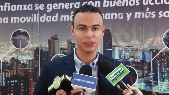 Humberto Iglesias, secretario de Movilidad de Medellín