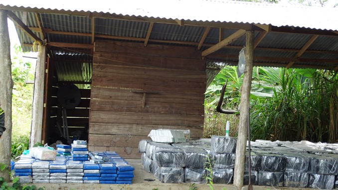 Así fue el decomiso más grande de cocaína al 'Clan del Golfo' en el Urabá antioqueño