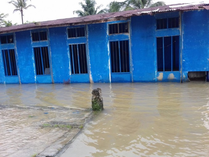 Reportan inundaciones en el municipio de Medio Atrato, Chocó