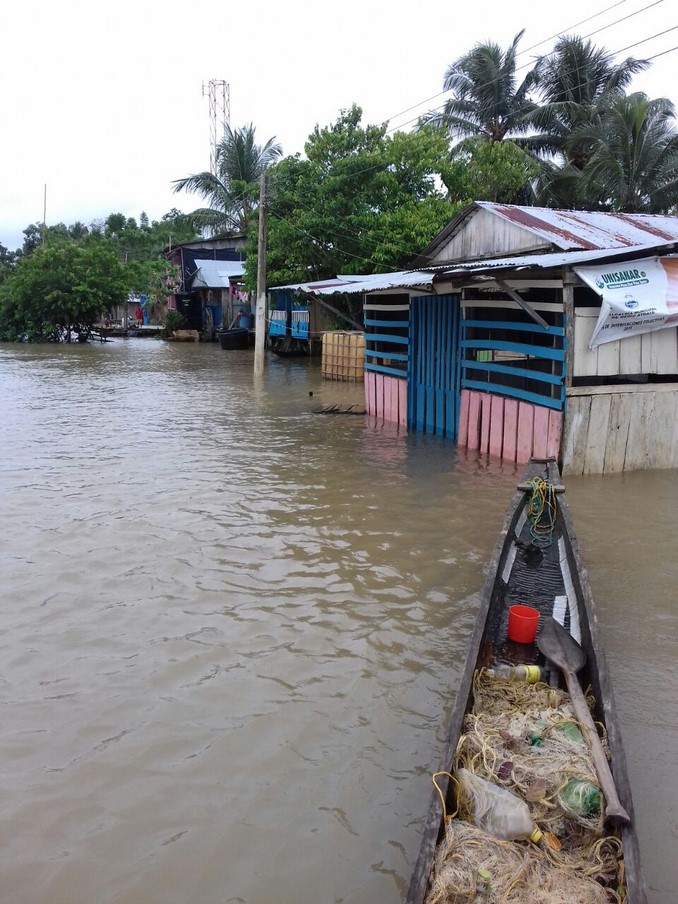 Reportan inundaciones en el municipio de Medio Atrato, Chocó