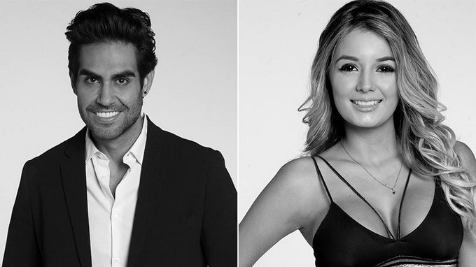 Jairo Zapata y Paola Giraldo/‘Protagonistas’ 2017. / Canal RCN.