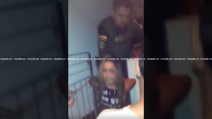 VIDEO: Luego de atacar a sus hijos a mordiscos, así fue la captura de la mujer señalada del hecho 1 mama-ninos-mordidos
