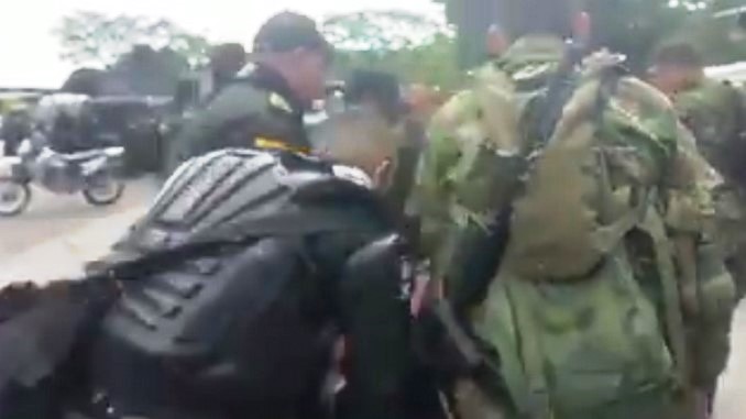 Árboles derribados e intentos de saqueos a tractomulas durante las protestas en el Catatumbo