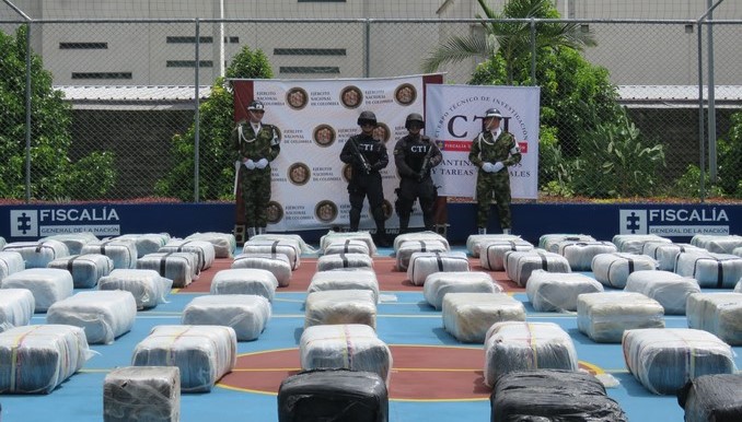 Así fue la incautación de más de 2.5 toneladas de marihuana en Bello