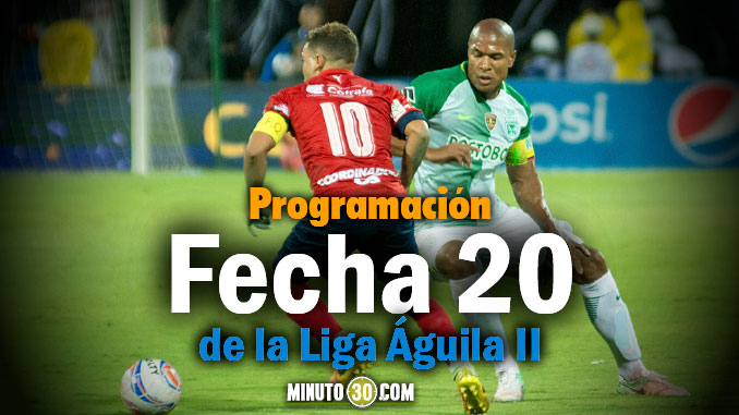 Fecha y hora para el clásico paisa y otros partidos de la fecha 20 3 programacion liga aguila 2 fecha 20 portada