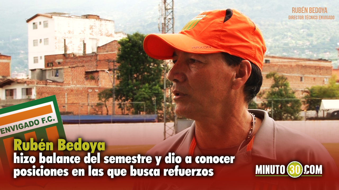 Jugador de Envigado pasaría al DIM, contó el entrenador del 'Naranja' 3 1280 Ruben Bedoya hizo balance del semestre y dio a conocer posiciones en las que busca refuerzos