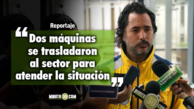 Camilo Zapata - Director DAGRD. Foto/Minuto30