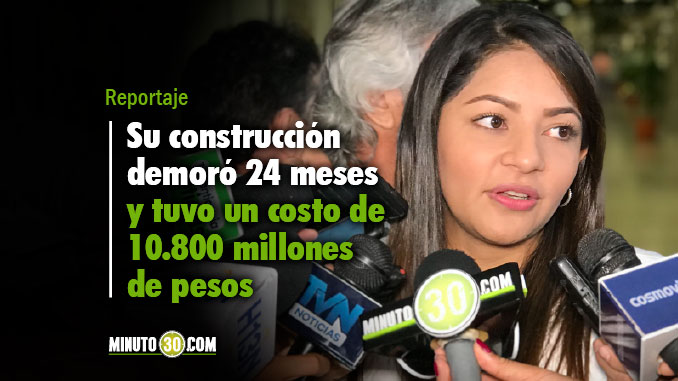 Paula Andrea Palacio - Secretaría Infraestructura Medellín. Foto/MInuto30