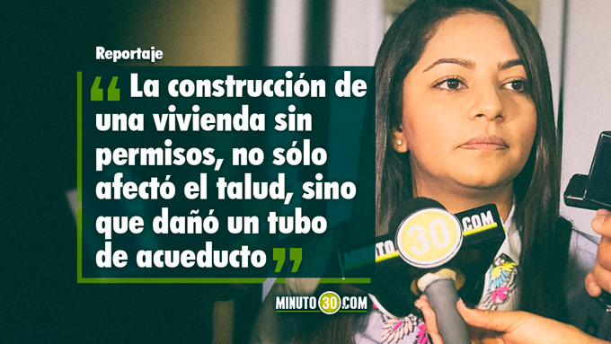 Paula Palacios -Secretaria Infraestructura. Foto/Minuto30