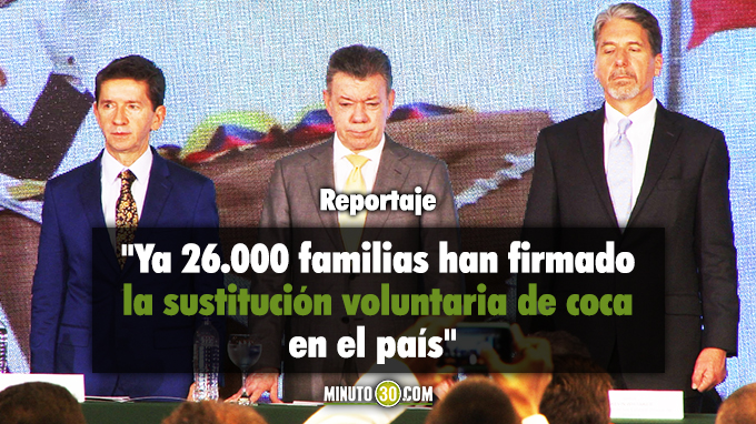Juan Manuel Santos - presidente de la República . Foto/MInuto30