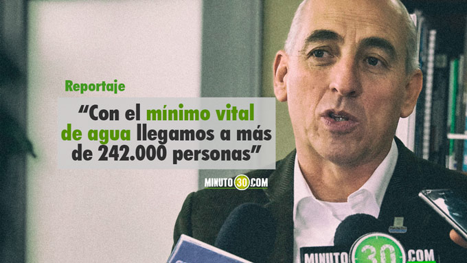 Nicolás Duque Ossa - Secretario de Gestión Territorial Medellín. Foto/Minuto30