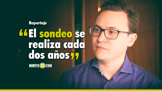 Santiago Silva - Subsecretario de Ciudadanía Cultural Medellín. Foto/Minuto30