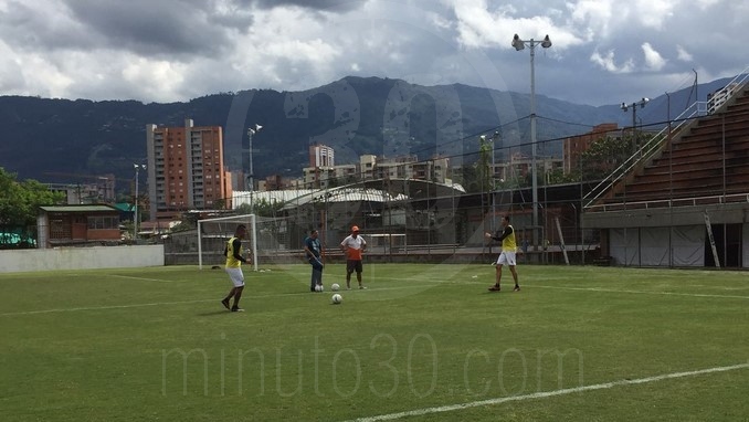 Jugador que está en la mira de Nacional entrena en Envigado 3 Entrenamiento Envigado Giovanni Moreno