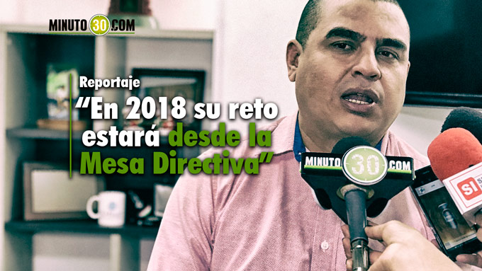 Diputado de Antioquia habló de su labor desde el recinto en 2017