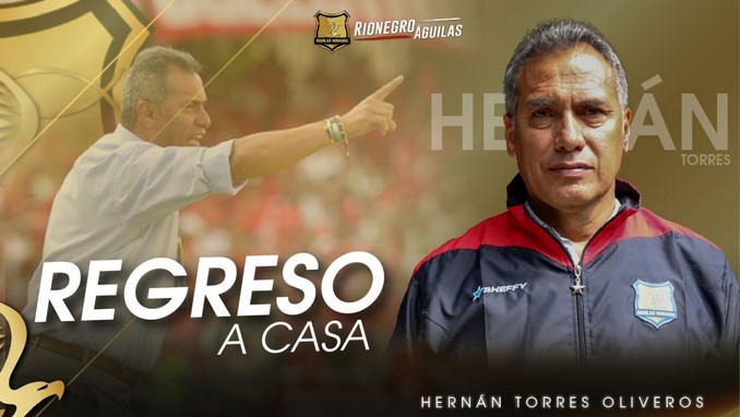 Rionegro Águilas nombró nuevo entrenador 4 Hernan Torres nuevo entrenador Rionegro Copiar