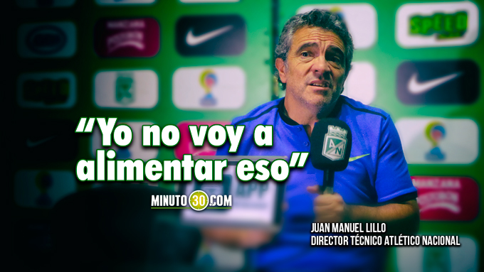 "Los argumentos en boca de un perdedor son tomados como excusa", Lillo 3 Los argumentos en boca de un perdedor son tomados como excusa Lillo 680