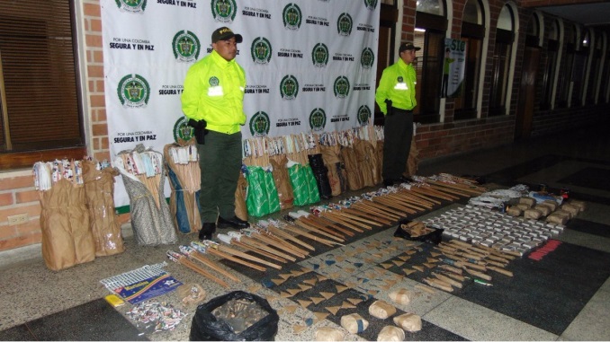 224 kilos de pólvora negra incautó la Policía en el Valle de Aburrá 1 Polvora