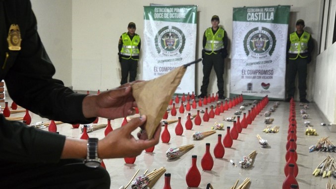 13.000 gramos de pólvora negra fueron abandonados en Campo Valdés y La Cruz 1 Polvora2