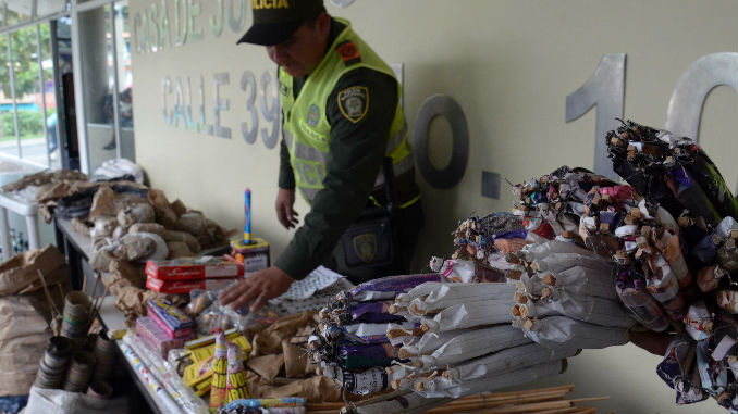 ¡Duro contra la pólvora! Las autoridades incautaron grandes cantidades en el Valle de Aburrá 1 Polvora_3