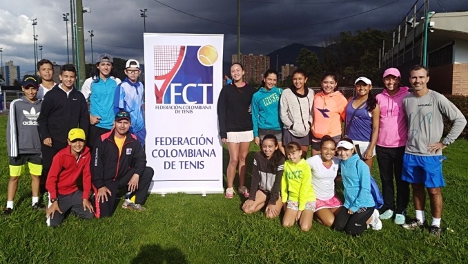 Tenistas colombianos iniciaron concentración para la Gira Cosat 2018 1 Tenistas colombianos