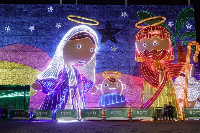 Este sábado se encienden 37 millones de bombillas en los Alumbrados Navideños de Medellín