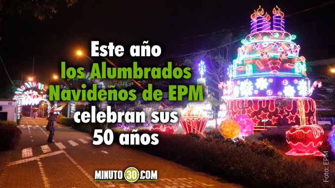 Este sábado se encienden 37 millones de bombillas en los Alumbrados Navideños de Medellín