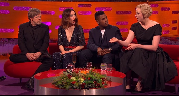 Captura tomada de Youtube: The Graham Norton Show