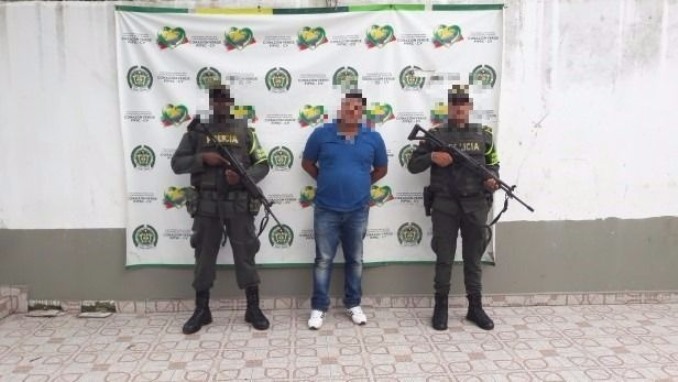 Capturaron a un hombre en vía de Urabá por el delito de tentativa de extorsión