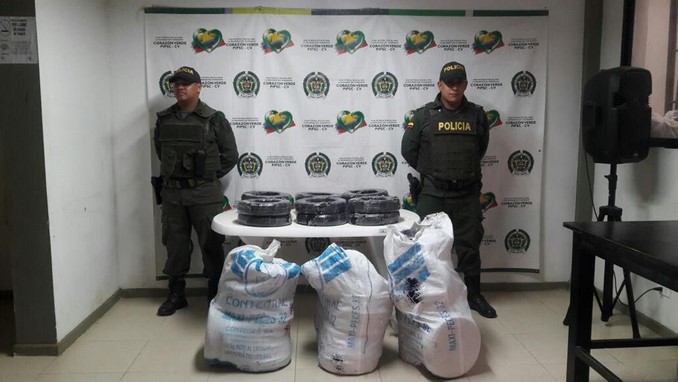 Policía incautó mercancía de contrabando en el municipio de San Juan de Urabá