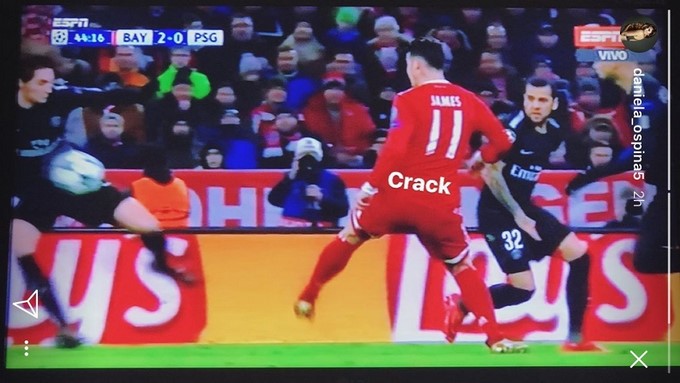 Captura tomada de Instagram: @daniela_ospina5