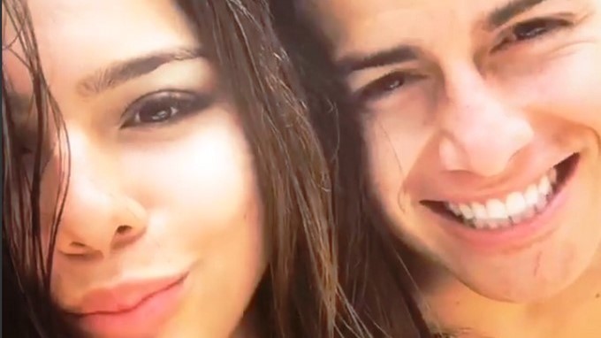 Juana Valentina y James Rodríguez/ Tomada de Instagram: @juanavr98
