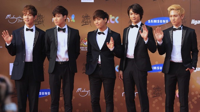 El grupo SHINee en 2013. EFE/Archivo