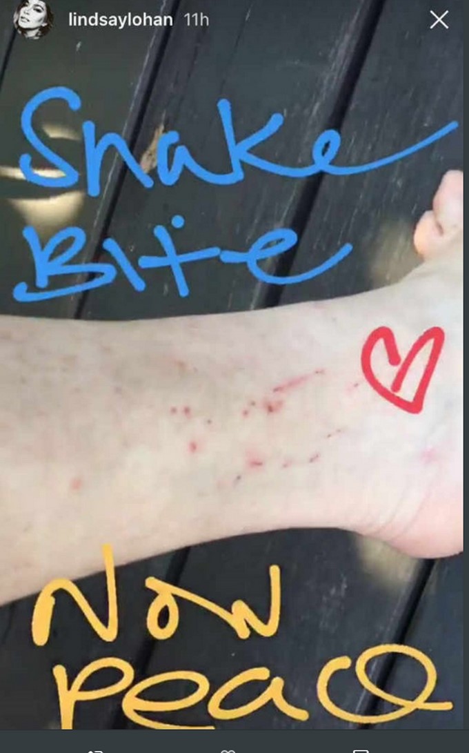 Tomada de Instagram: @lindsaylohan