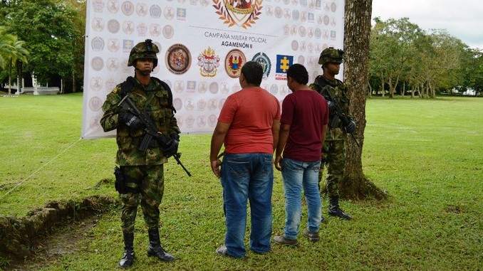 Tres integrantes del 'Clan del Golfo' se entregaron al Ejército en Carepa y Turbo
