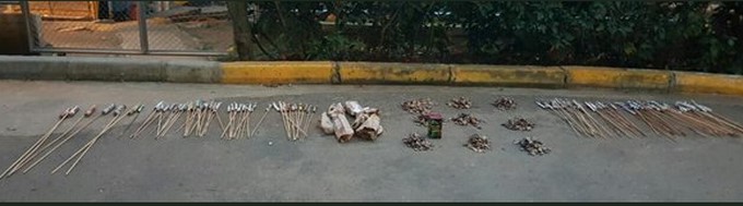 FOTOS: Las autoridades continúan los golpes en contra de la pólvora 4 polvora 3