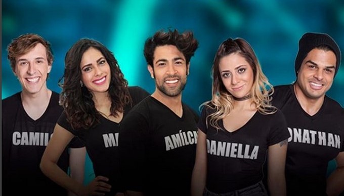 Camilo, María P., Amílcar, Daniella y Jonathan/ Tomada de Instagram: @protagonistascol