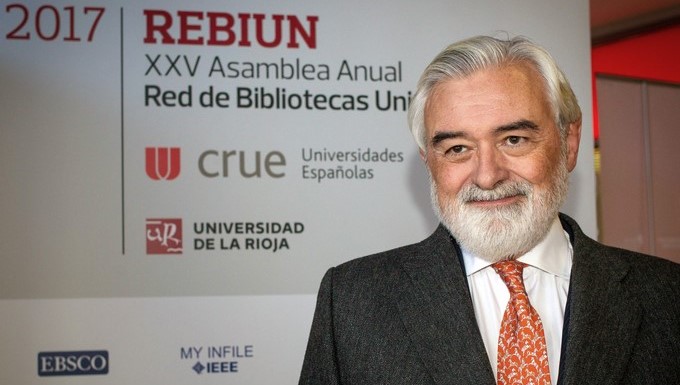 El director de la Real Academia Española (RAE), Darío Villanueva Prieto. EFE/Archivo