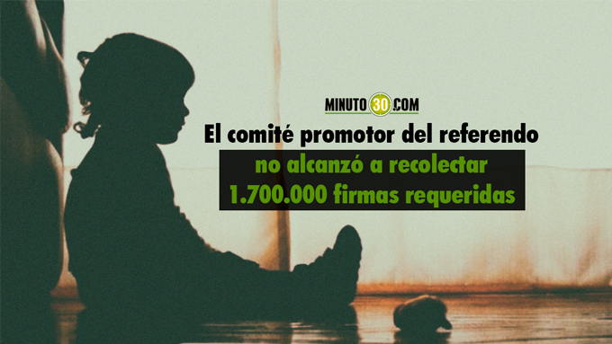 No alcanzaron las firmas. Referendo de cadena perpetua para asesinos y abusadores de niños se hundió