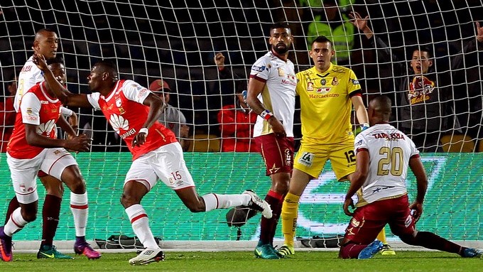 Santa Fe pegó primero en Ibagué 1 santa fe vs tolima